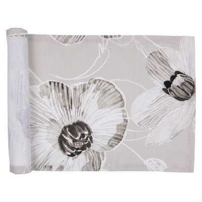 Pentik Haave Runner Halflinen, white