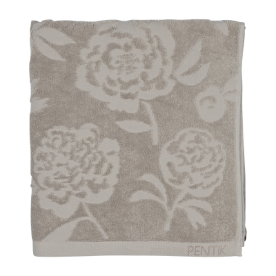Pentik Pioni Bath Towel, grey