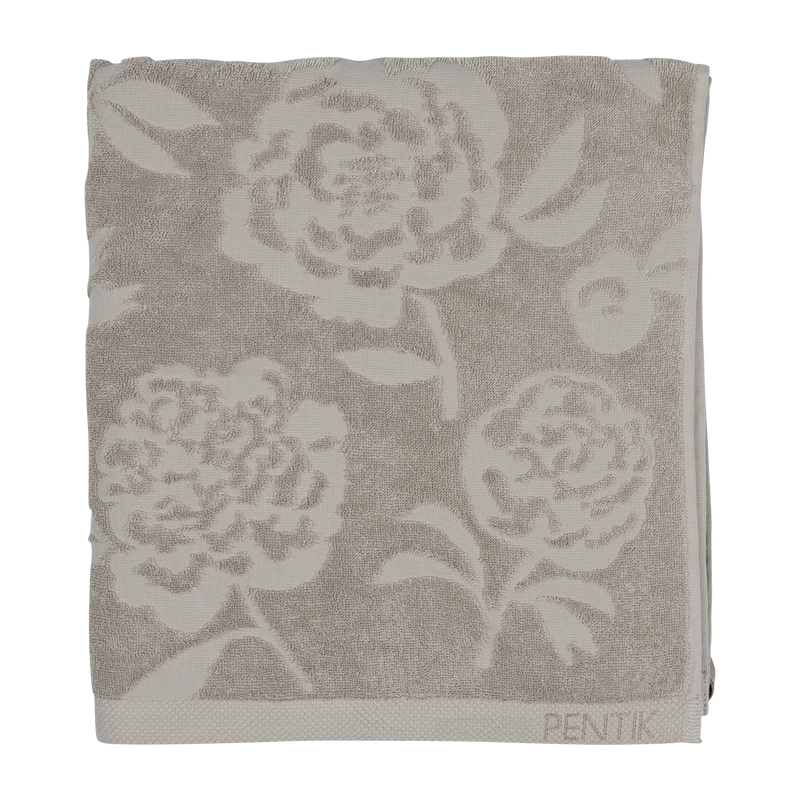 Pentik Pioni Bath Towel, grey