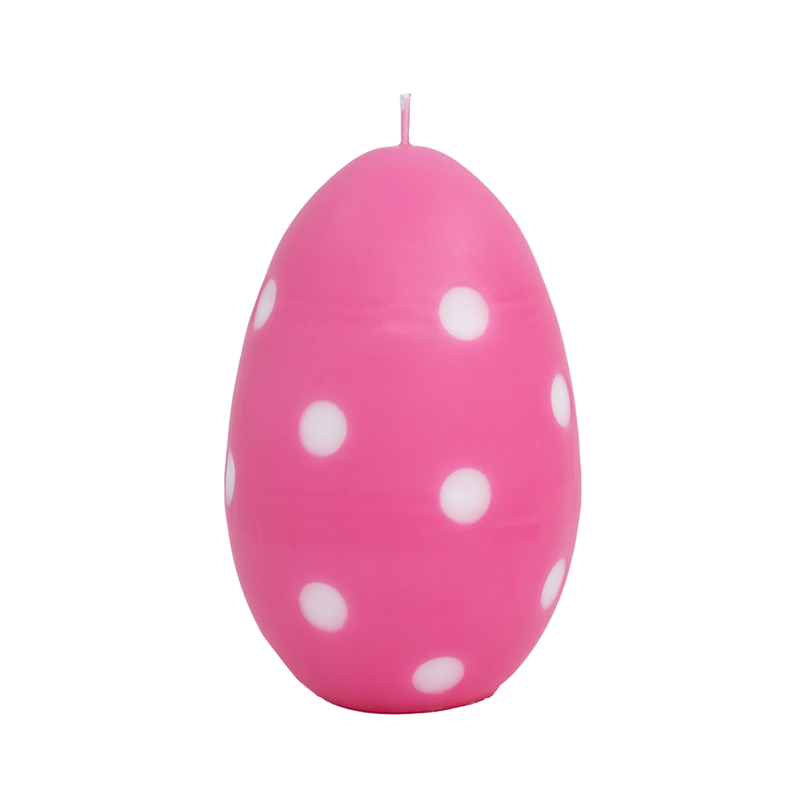 Puttipaja Egg Candle, pink
