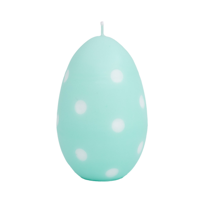 Puttipaja Egg Candle, water green