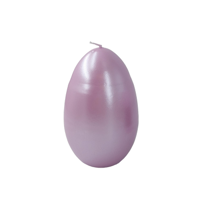 Puttipaja Pearlescent Egg Candle, lilac