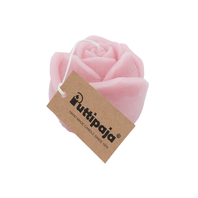 Puttipaja Rose Candle, pink