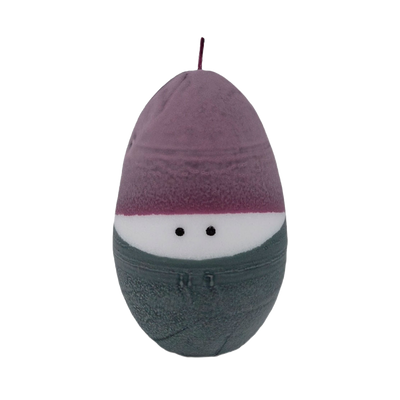 Puttipaja Sauna Tonttu Candle, plum/grey