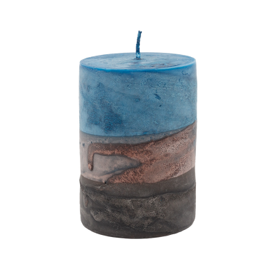 Puttipaja Tar Scented Candle, blue stripe