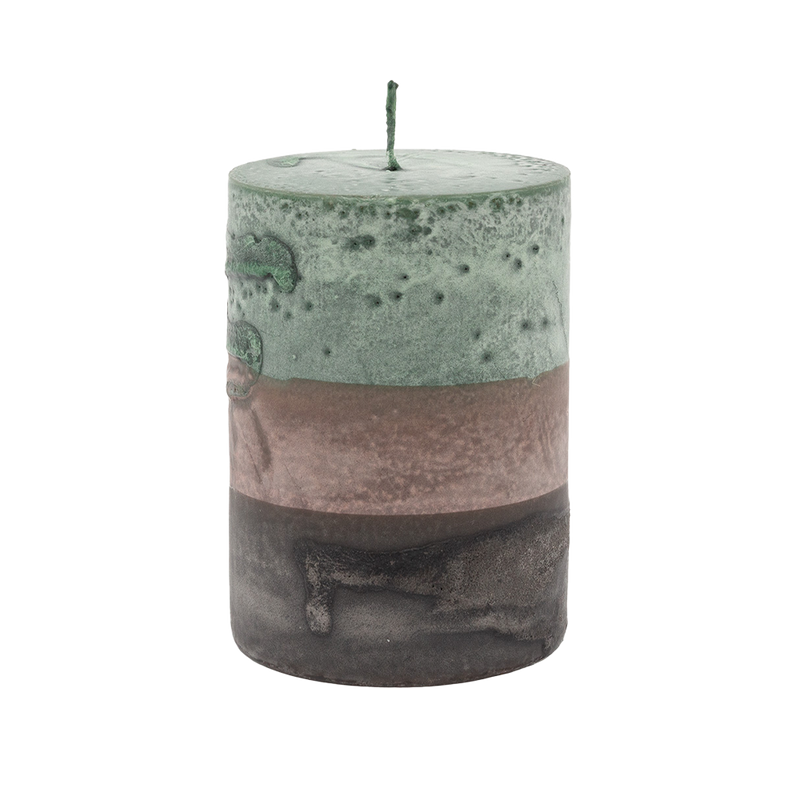 Puttipaja Tar Scented Candle, green stripe