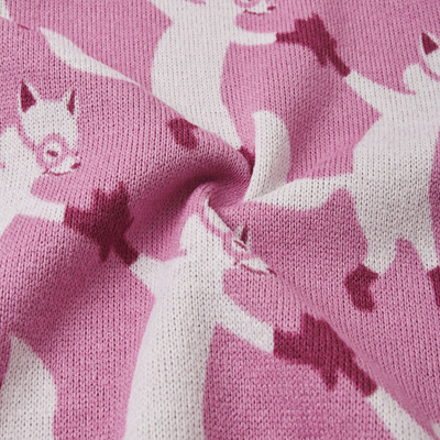 Reima Toddlers' Ornament Moisture-Wicking Fleece Sweater - Mauve Pink sweater fleece