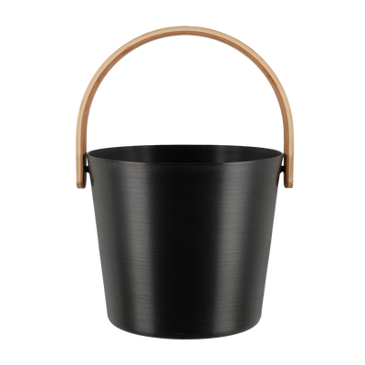 Rento Black Aluminum Sauna Bucket