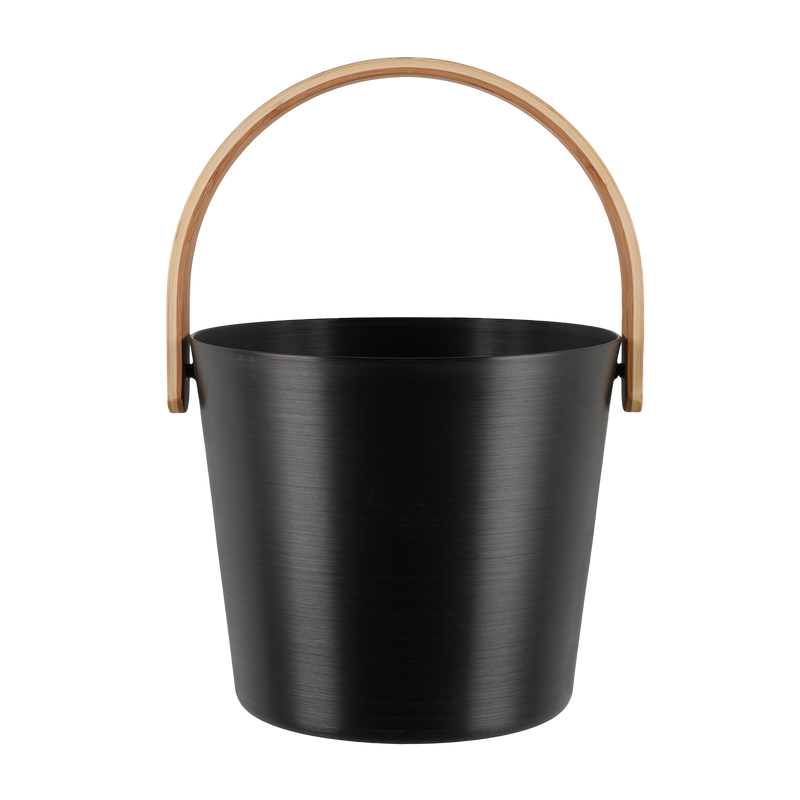 Rento Black Aluminum Sauna Bucket