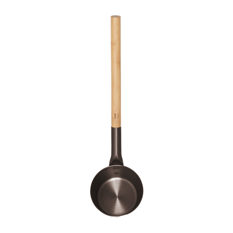 Rento Brown Aluminum Sauna Ladle deep scoop