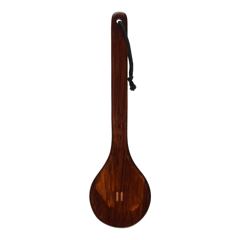Rento Dark Bamboo Bath Brush back