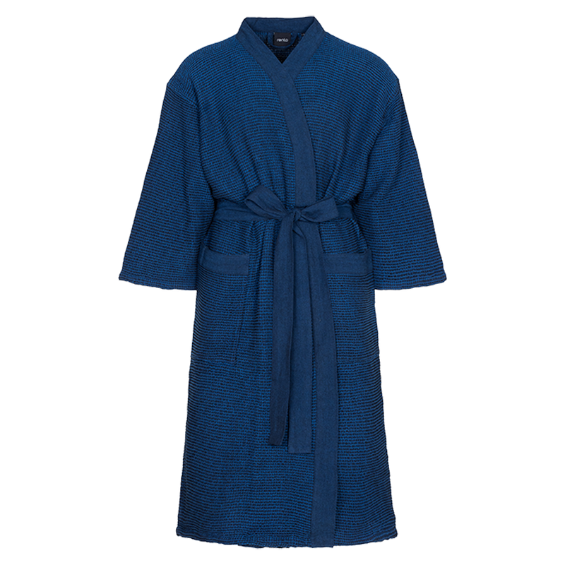 Rento Kenno Bathrobe dark blue