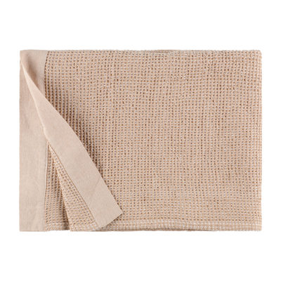 Folded Rento Kenno Sauna Bench Cover in beige