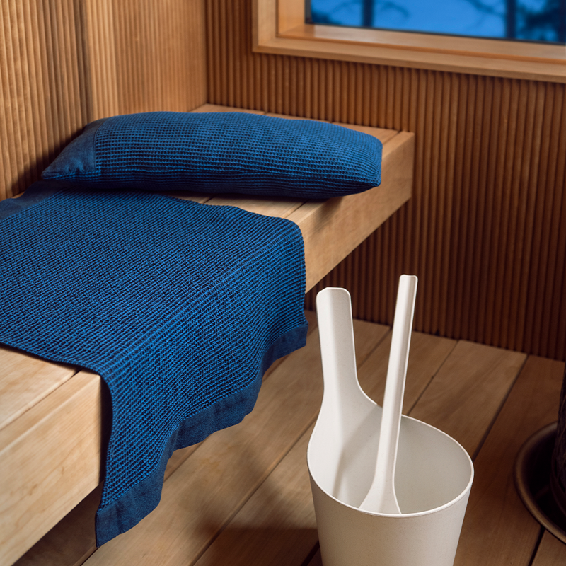 Rento Kenno Sauna linens dark blue