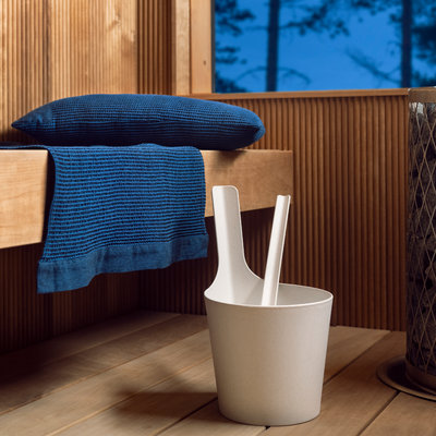 Rento Pisara Bark white sauna accessories