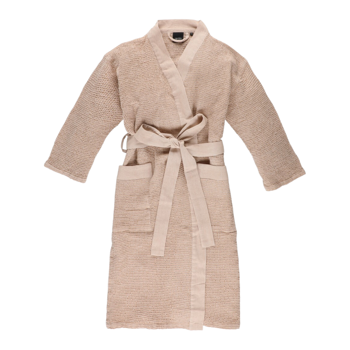 Rento Kenno Bathrobe, beige – Touch of Finland