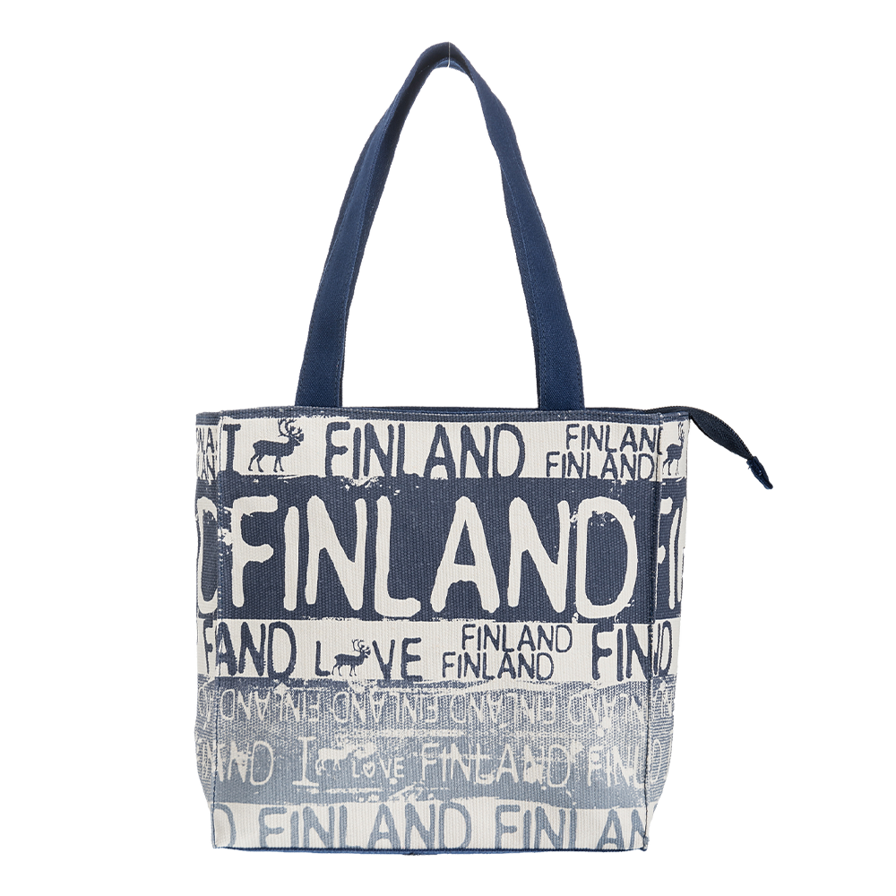 Robin Ruth Mini Purse Robin Ruth Finland Reindeer Small Canvas Bag – Touch of Finland
