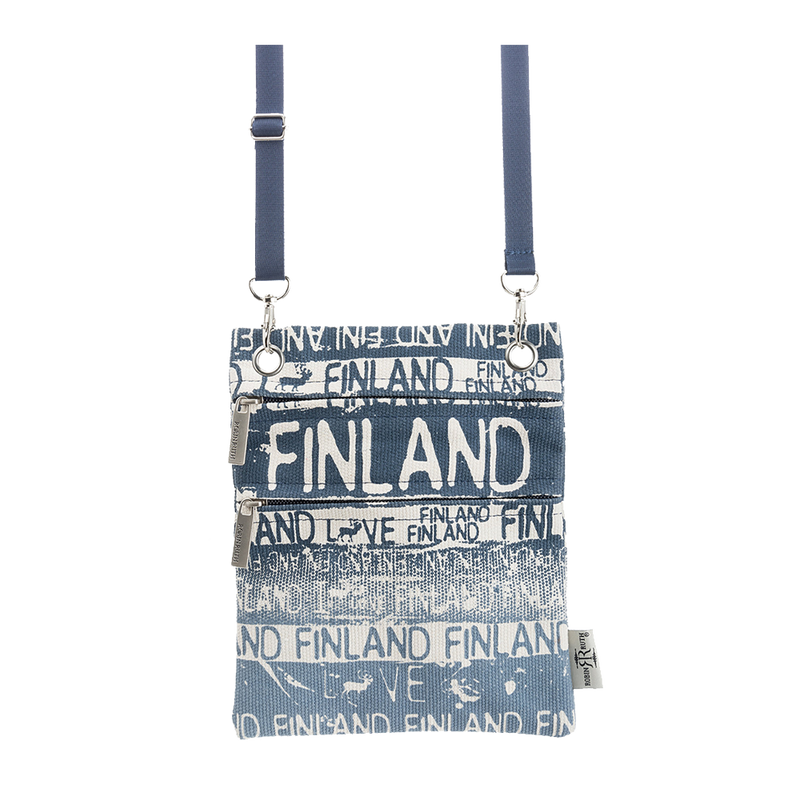 Robin Ruth Finland Reindeer Passport Bag