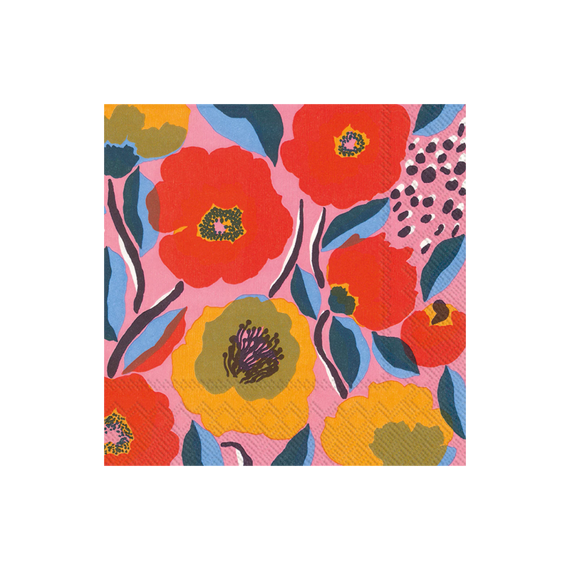 Rosarium Cocktail Napkins