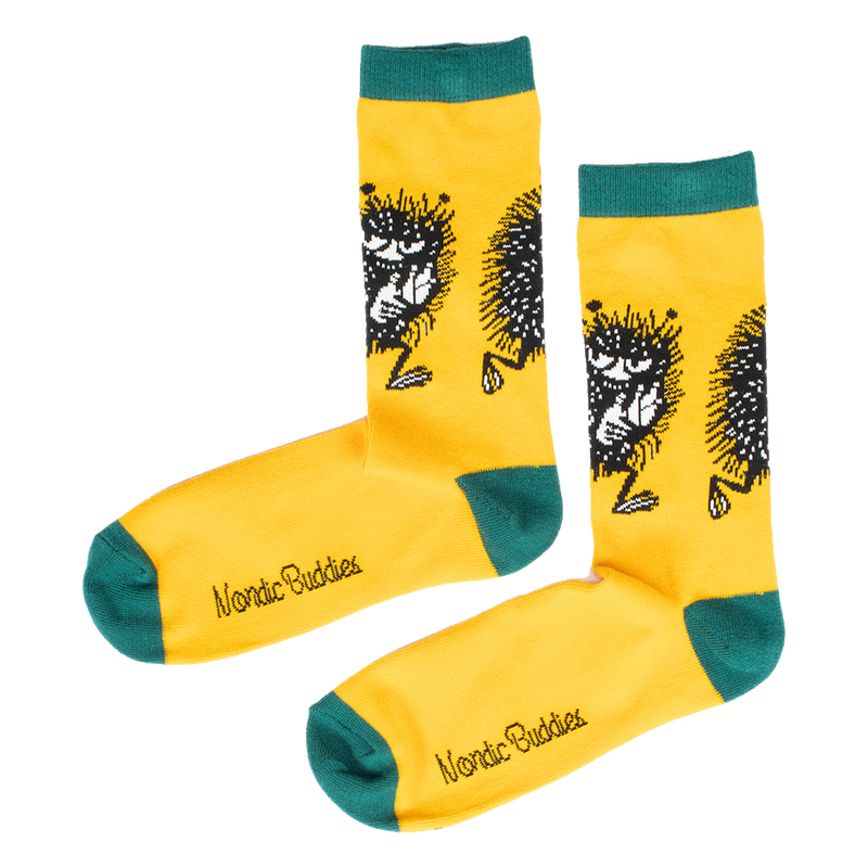 Stinky Pranking Socks yellow green