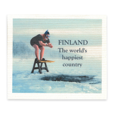 Swedish Dishcloth - Happiest Country