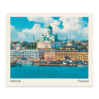 Swedish Dishcloth - Helsinki Cathedral