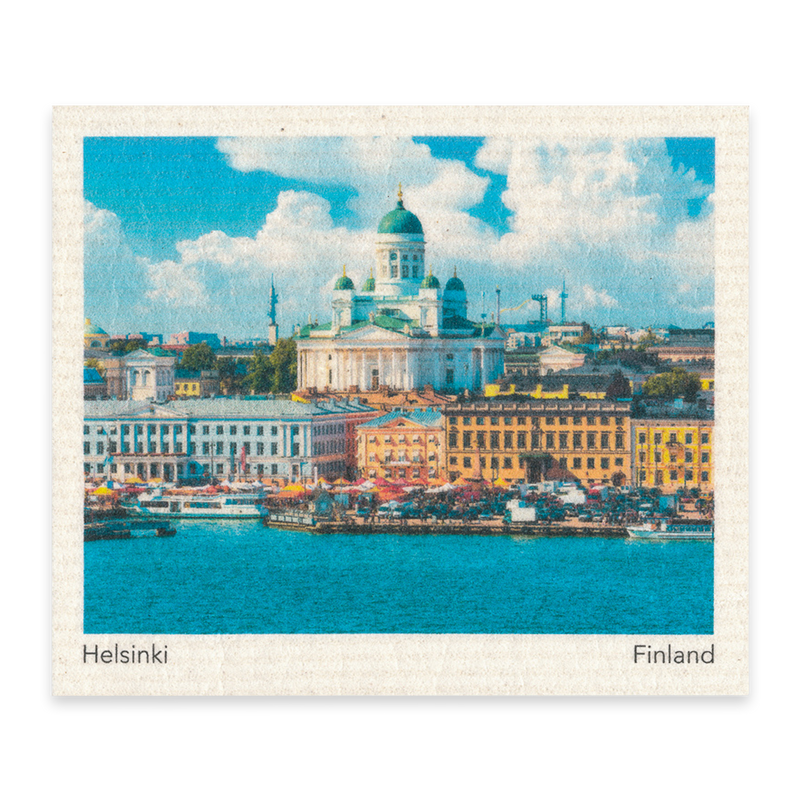 Swedish Dishcloth - Helsinki Cathedral