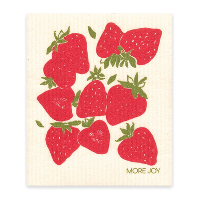 Swedish Dishcloth - Strawberries