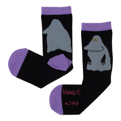 The Grokes Butt ladies socks black lilac