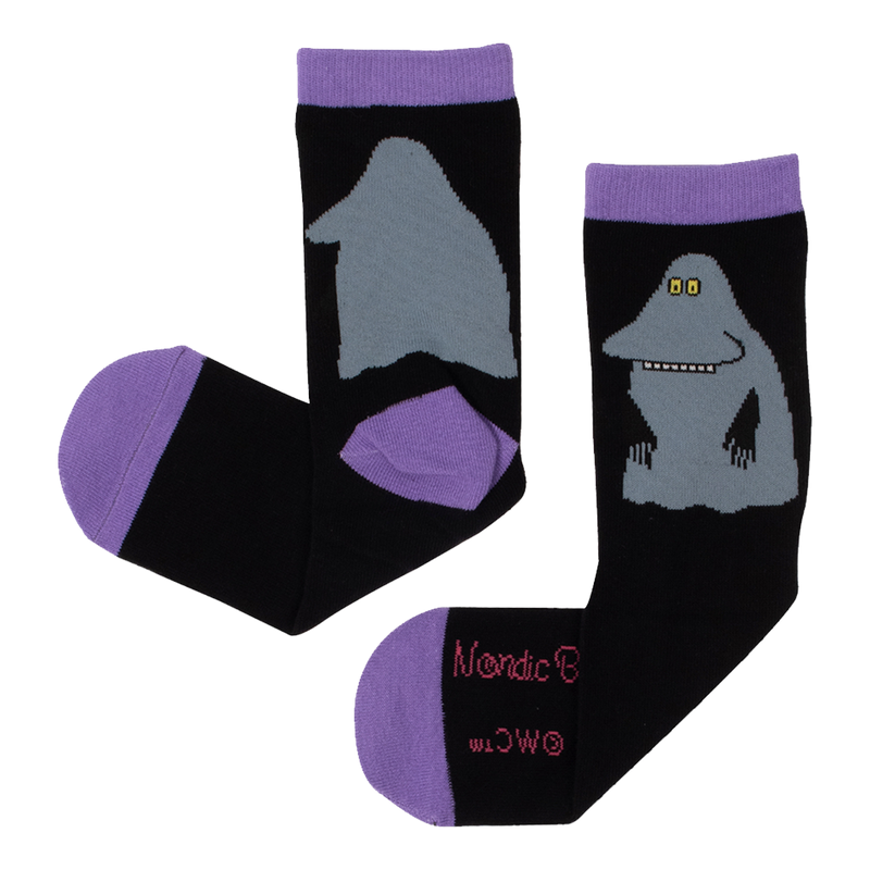 The Grokes Butt ladies socks black lilac