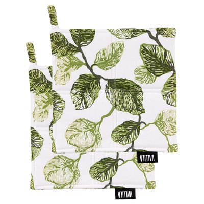 Vallila Alkulahde Pot Holder (Set of 2) green