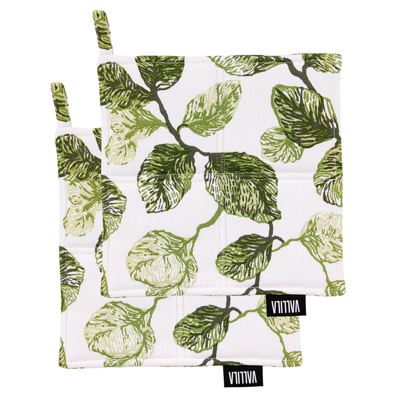 Vallila Alkulahde Pot Holder (Set of 2) green