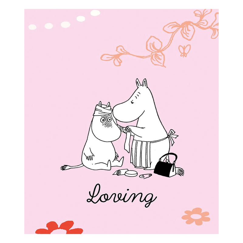 Illustration of two characters holding hands with the word &