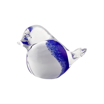 Bianco Blu Finnish Glass Bird, Finland Bird – Touch of Finland