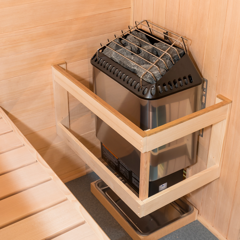 Helo Designer Electric Sauna Heater wall mount