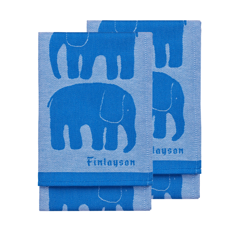 finlayson elefantti kitchen towels 2pc