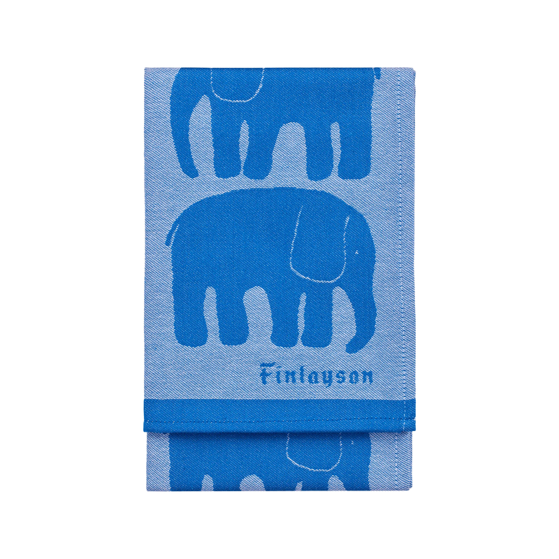 elefantti kitchen towels blue