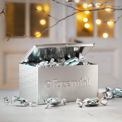 fazermints tin box