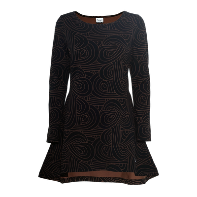 PaaPii Heija Tunic - Loop, brown