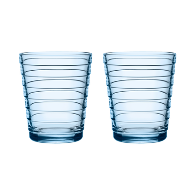 iittala Aino Aalto Aqua Medium Tumbler (Set of 2)