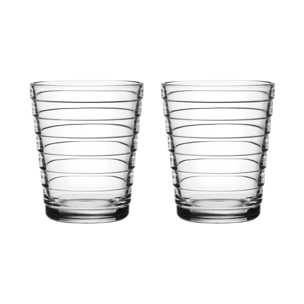 iittala Aino Aalto Clear Medium Tumbler (Set of 2) – Touch of Finland