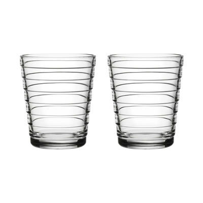 iittala Aino Aalto Clear Medium Tumbler (Set of 2)