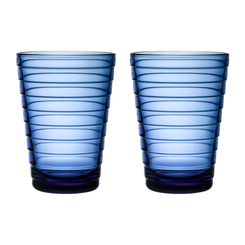 iittala Aino Aalto Ultramarine Blue Large Tumbler (Set of 2)