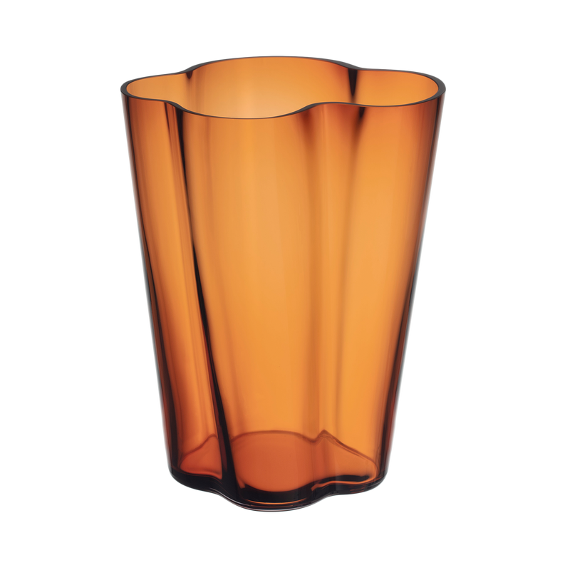 iittala Alvar Aalto Copper Vase 10.5"