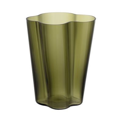iittala Alvar Aalto Moss Green Vase 10.5"