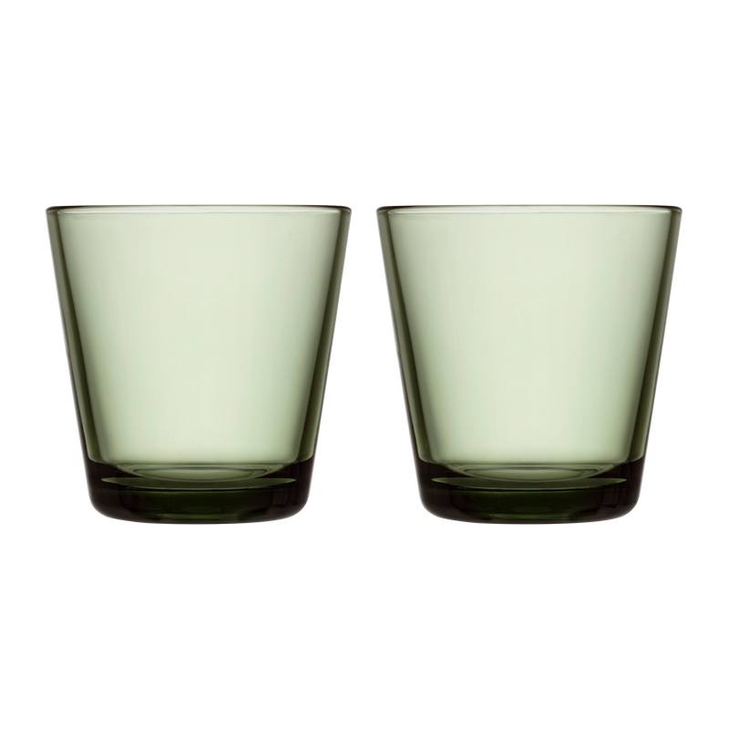 iittala Kartio Pine Green Medium Tumbler (Set of 2)