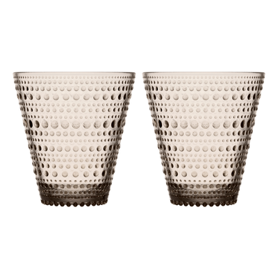 iittala Kastehelmi Dewdrop Linen Tumbler (Set of 2)