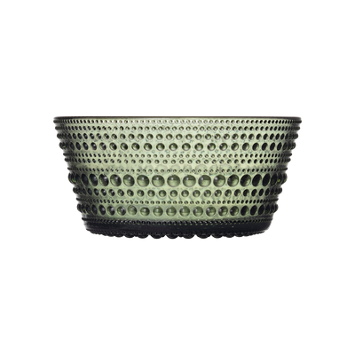 iittala Kastehelmi Dewdrop Pine Green Dessert Bowl