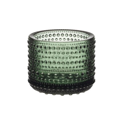 iittala Kastehelmi Dewdrop Votive Pine Green