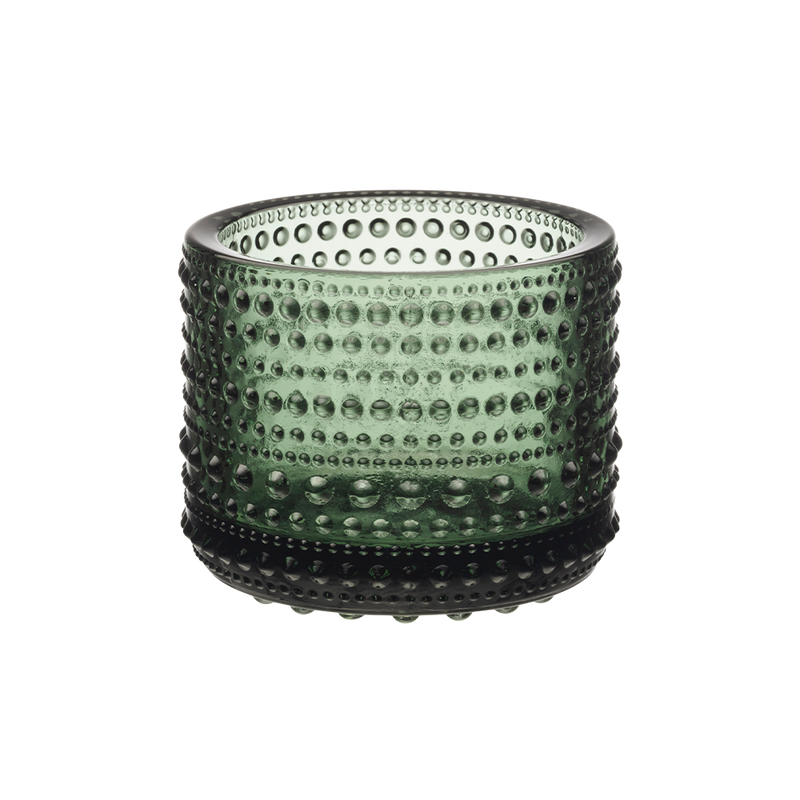 iittala Kastehelmi Dewdrop Votive Pine Green